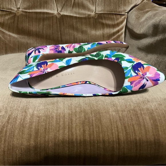 Kelly & Katie Multicolor Floral Heels Women’s 6.5 - Picture 9 of 11